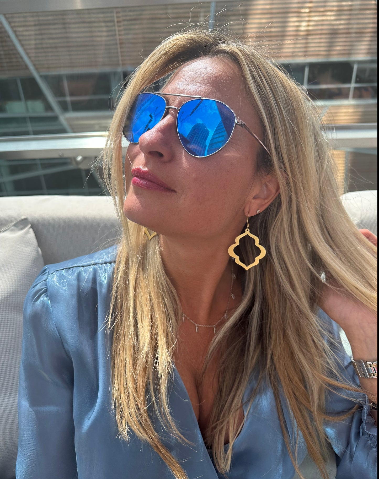 The “Melissa” Earring in Gold
