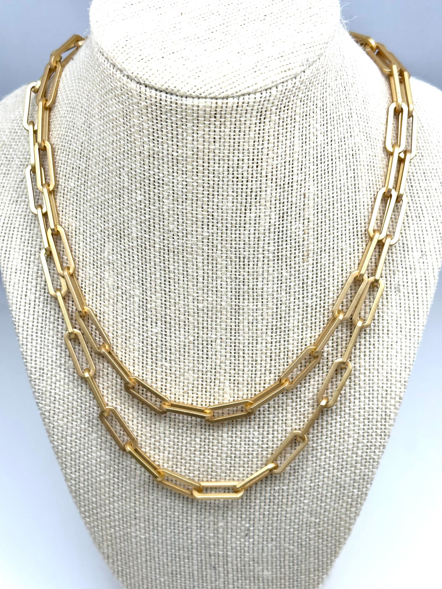 Bella Paperclip Chain Necklace